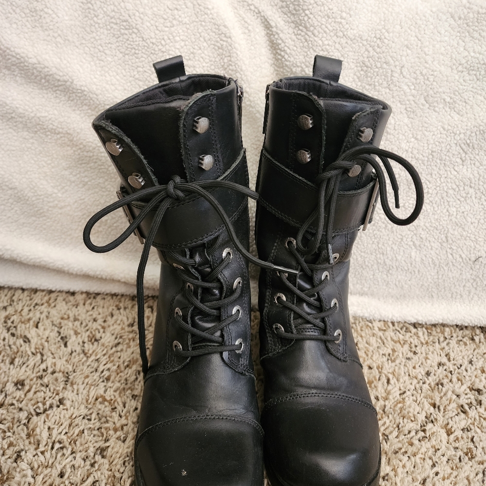 Harley Davidson Low cut riding boots 8.5